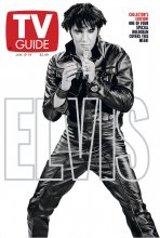 TV Guide cover - Elvis Presley - January 13, 2001