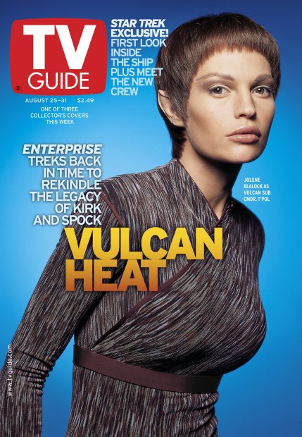TV Guide cover - Jolene Blalock - August 25, 2001