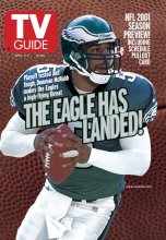 TV Guide cover - Donovan McNabb - September 1, 2001