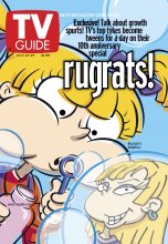 TV Guide cover - Angelica - July 21, 2001