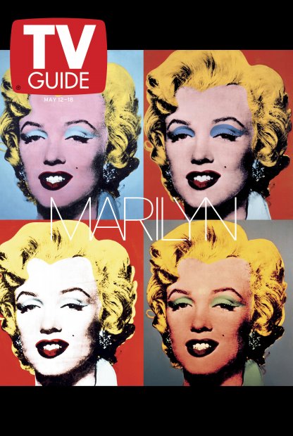 TV Guide cover - Marilyn Monroe - May 12, 2001