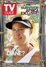 TV Guide cover - Diane Ogden - October 6, 2001