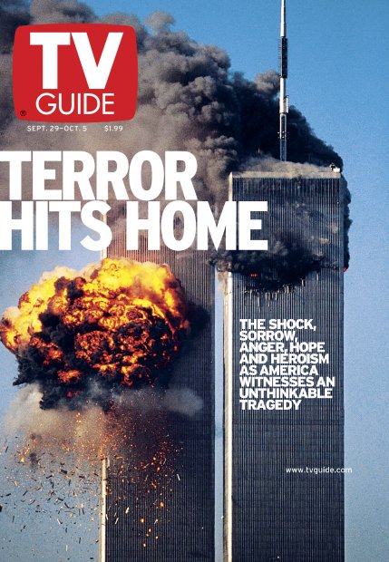 TV Guide cover - World Trade Center - September 29, 2001