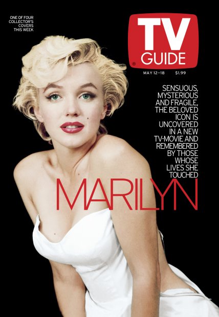 TV Guide cover - Marilyn Monroe - May 12, 2001