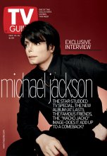 TV Guide cover - Michael Jackson - November 10, 2001