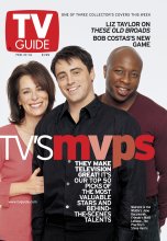 TV Guide cover - Steve Harris, Jane Kaczmarek, Matt LeBlanc - February 10, 2001