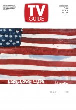 TV Guide cover - Celebrate The American Spirit "American Flag" - December 22, 2001