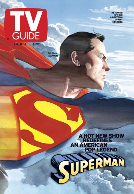 TV Guide cover - Superman - December 8, 2001