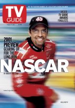 TV Guide cover - Kyle Petty - February 17, 2001