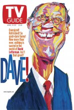 TV Guide cover - David Letterman - April 14, 2001