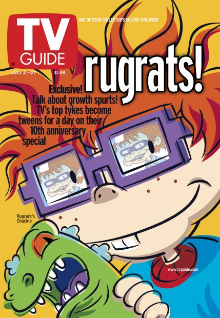 TV Guide cover - Chuckie - July 21, 2001