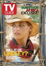 TV Guide cover - Lindsey Richter - October 6, 2001