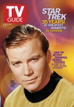 TV Guide cover - William Shatner - April 20, 2002