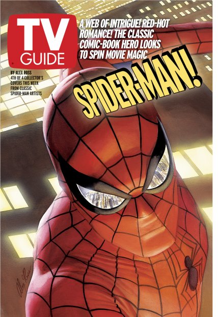 TV Guide cover - Spider-Man - April 27, 2002