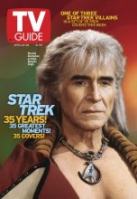 TV Guide cover - Ricardo Montalban - April 20, 2002