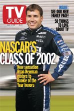 TV Guide cover - Ryan Newman - December 14, 2002