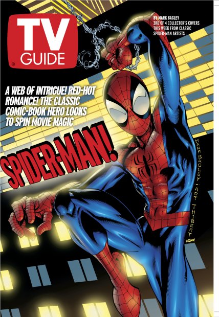 TV Guide cover - Spider-Man - April 27, 2002