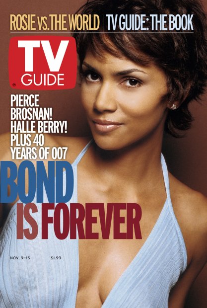 TV Guide cover - Halle Berry - November 9, 2002