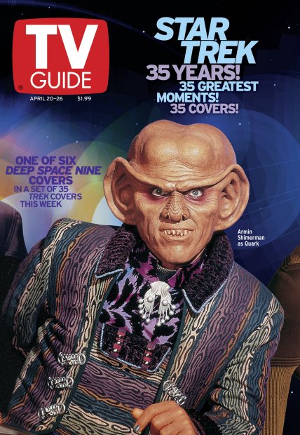 TV Guide cover - Armin Shimerman - April 20, 2002