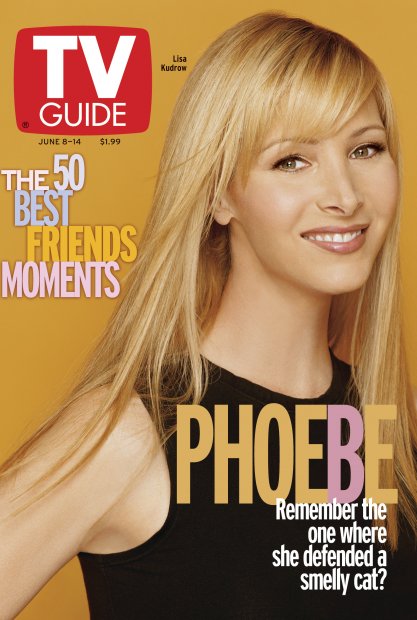 TV Guide cover - Lisa Kudrow - June 8, 2002