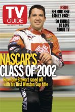 TV Guide cover - Tony Stewart - December 14, 2002
