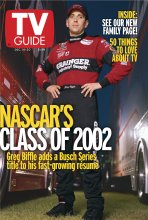 TV Guide cover - Greg Biffle - December 14, 2002