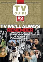 TV Guide cover - Edwin Buzz Aldrin, Dan Blocker, Carol Burnett, Jackie Gleason, Lorne Greene, Valerie Harper, George Harrison, Doody Howdy, John F. Kennedy, Michael Landon, John Lennon, Paul McCartney, Carroll O'Connor, Elvis Presley, Pernell Roberts, Jerry Seinfeld, Jean Stapleton, Ringo Starr, Ed Sullivan, Danny Thomas, Kermit The Frog - April 6, 2002