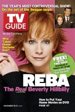TV Guide cover - James Brolin, Judy Davis, Reba McEntire - November 15, 2003