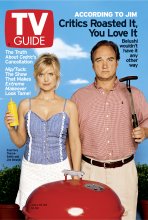 TV Guide cover - Jim Belushi, Courtney Thorne-Smith - July 19, 2003