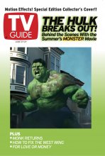 TV Guide cover - The Hulk - June 21, 2003