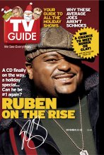 TV Guide cover - Ruben Studdard - November 22, 2003