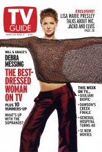 TV Guide cover - Debra Messing - March 29, 2003