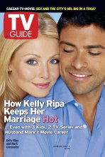 TV Guide cover - Mark Consuelos, Kelly Ripa - June 28, 2003