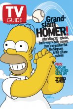 TV Guide cover - Homer Simpson - February 15, 2003