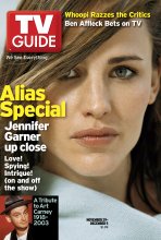 TV Guide cover - Art Carney, Jennifer Garner - November 29, 2003