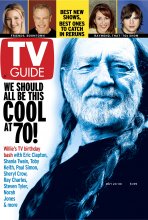 TV Guide cover - Patricia Heaton, Lisa Kudrow, Ashton Kutcher, Neal McDonough, Willie Nelson - May 24, 2003