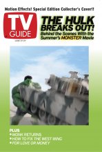 TV Guide cover - The Hulk - June 21, 2003
