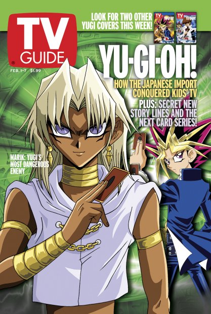 TV Guide cover - Marik - February 1, 2003