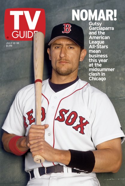 TV Guide cover - Nomar Garciaparra - July 12, 2003