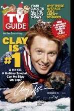 TV Guide cover - Clay Aiken - November 22, 2003