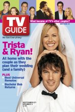 TV Guide cover - Zora Andrich, Hayley Arp, Aaron Buerge, Will Dyck, Helene Eksterowicz, Andrew Firestone, Evan Marriott, Trista Rehn, Jennifer Schefft, Ryan Sutter - September 27, 2003