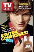 TV Guide cover - Ashton Kutcher, Ty Pennington - November 1, 2003