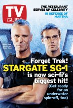 TV Guide cover - Richard Dean Anderson, Michael Shanks - July 26, 2003