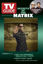 TV Guide cover - Evan Marriott, Keanu Reeves, David Smith - October 25, 2003