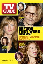 TV Guide cover - Jennifer Aniston, Johnny Depp, Sarah Jessica Parker - February 21, 2004