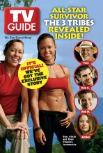 TV Guide cover - Amber Brkich, Tom Buchanan, Alicia Calaway, Rob Cesternino, Susan Hawk, Rob Mariano - January 17, 2004