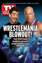 TV Guide cover - Kurt Angle, Eddie Guerrero - March 13, 2004