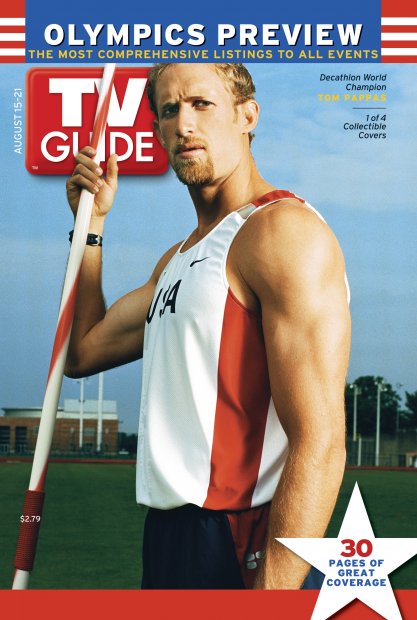 TV Guide cover - Tom Pappas - August 15, 2004