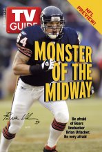 TV Guide cover - Brian Urlacher - September 5, 2004