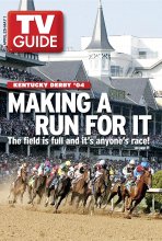 TV Guide cover - Making A Run For It - April 25, 2004